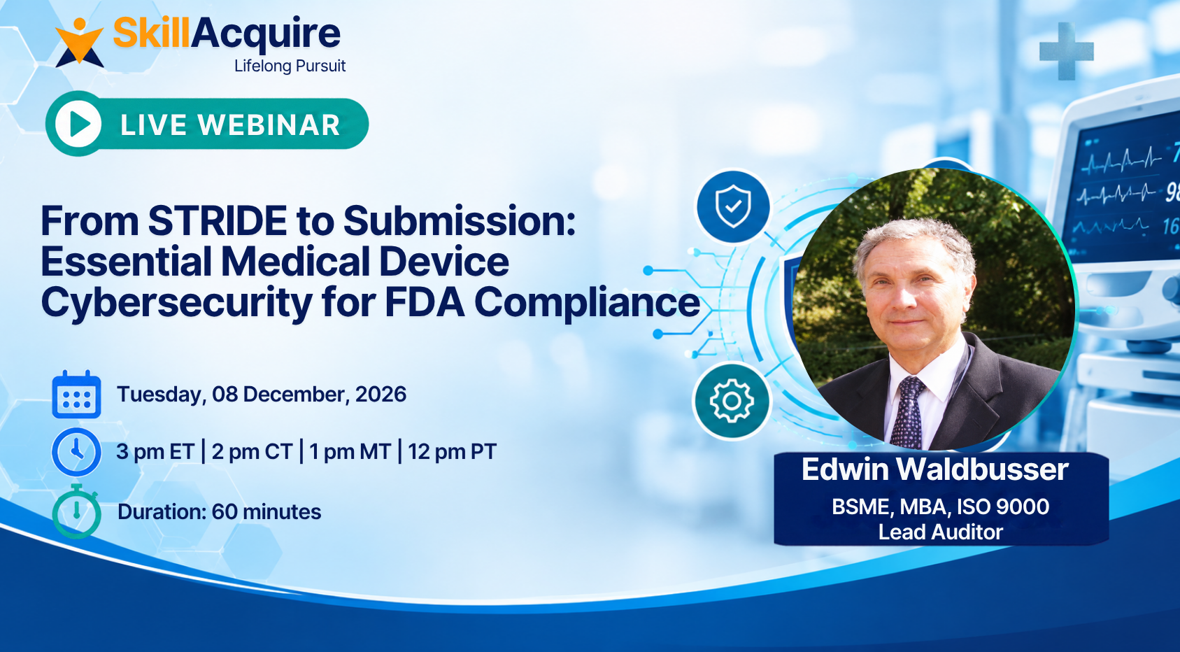 From STRIDE to Submission: Essential Medical Device Cybersecurity for FDA Compliance